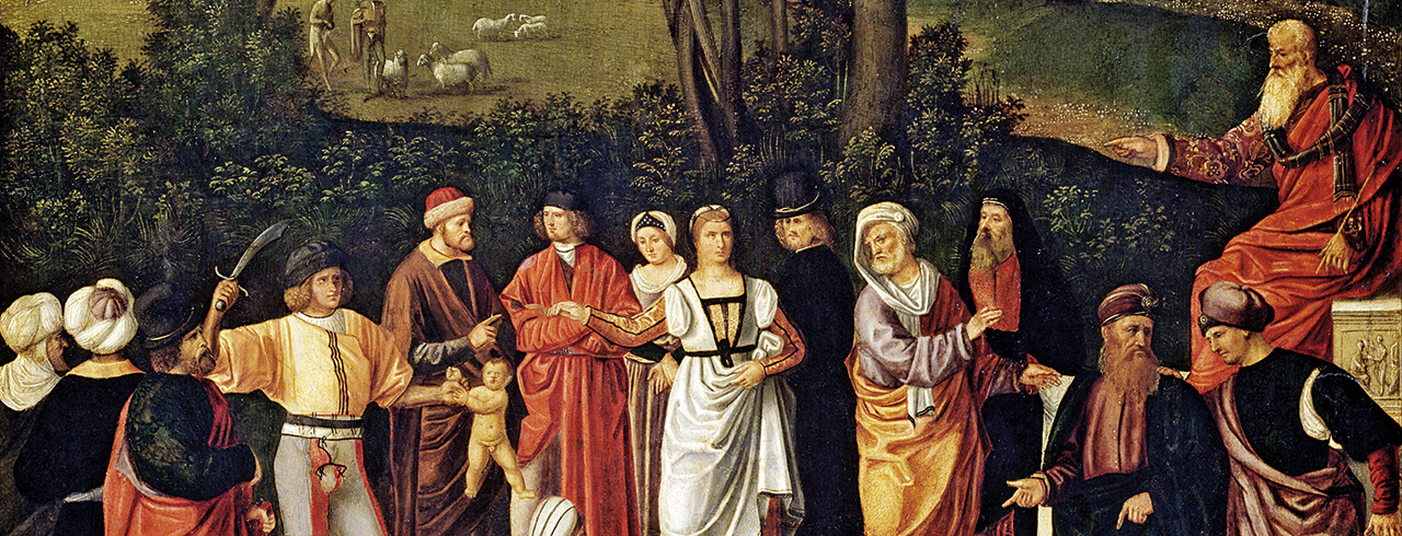 El juicio de Salomón, Ca. 1500-1501