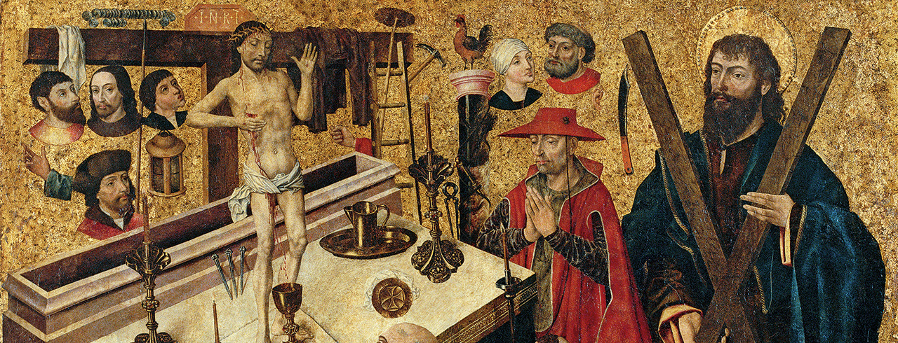 Misa de San Gregorio, ant. 1480